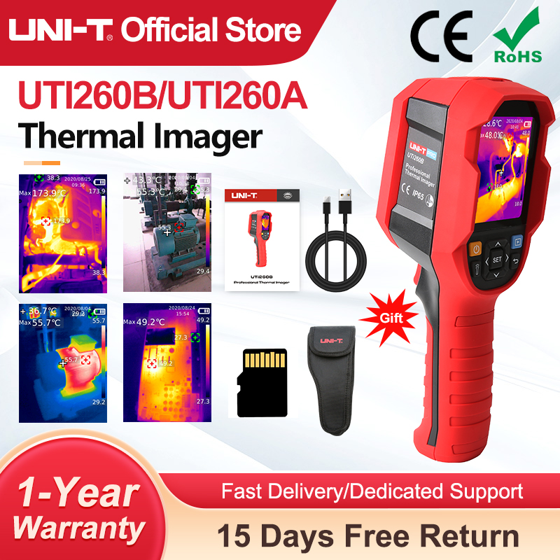 Nf 521 Thermal Imaging Camera - UNI-T UTI260B UTI260A Wärmebildkamera 256 x