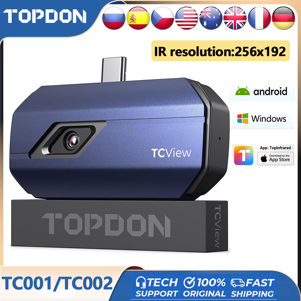 Topdon Tc001 Thermal Camera - TOPDON TC001/TC002/TC002C DUO Wärmebildkamera mit 512*384