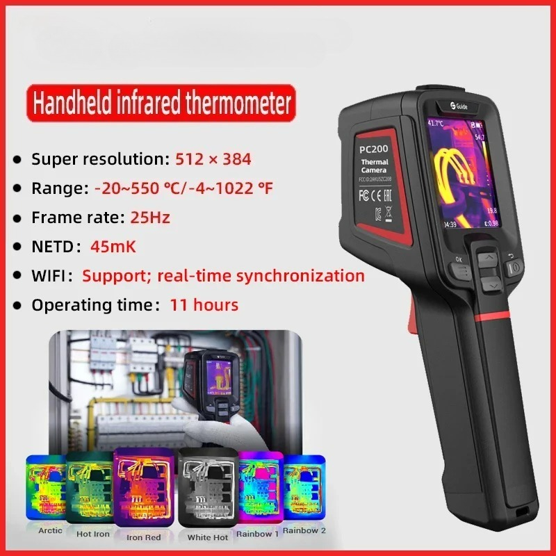 Thermal Imaging Camera 256X192 - 256x192 Wärmebildkamera 512X384 Super IR WIFI