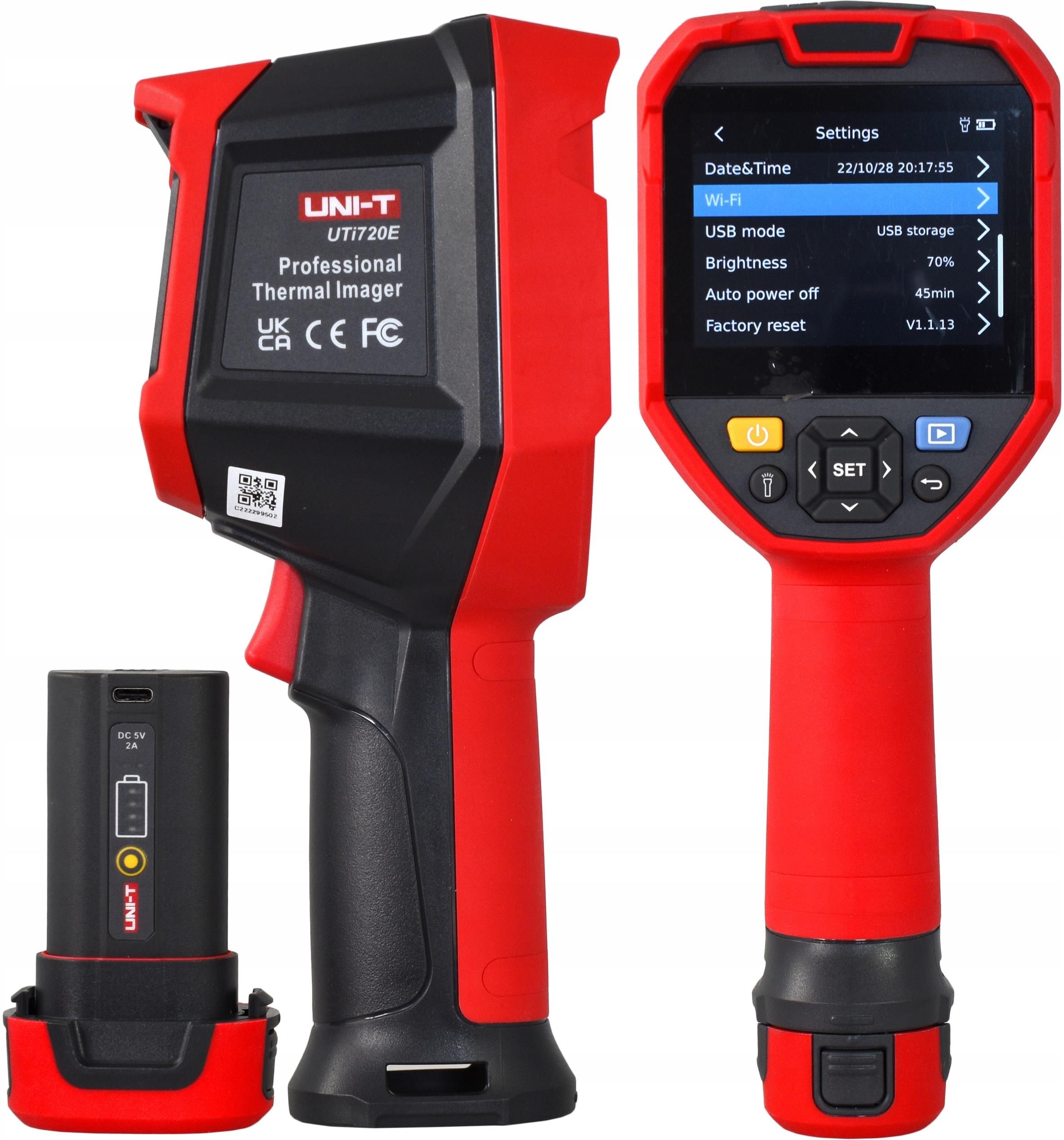 UNI-T UTi720E WiFi Wärmebildka – Thermal Imaging Camera 256X192 Bewertung und Preis