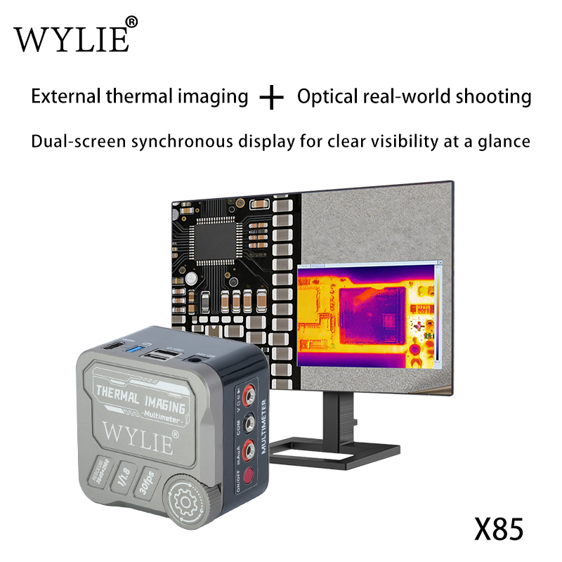 WYLIE X85 4K Industriemikrosko – Thermal Imager Pcb Repair Bewertung und Preis